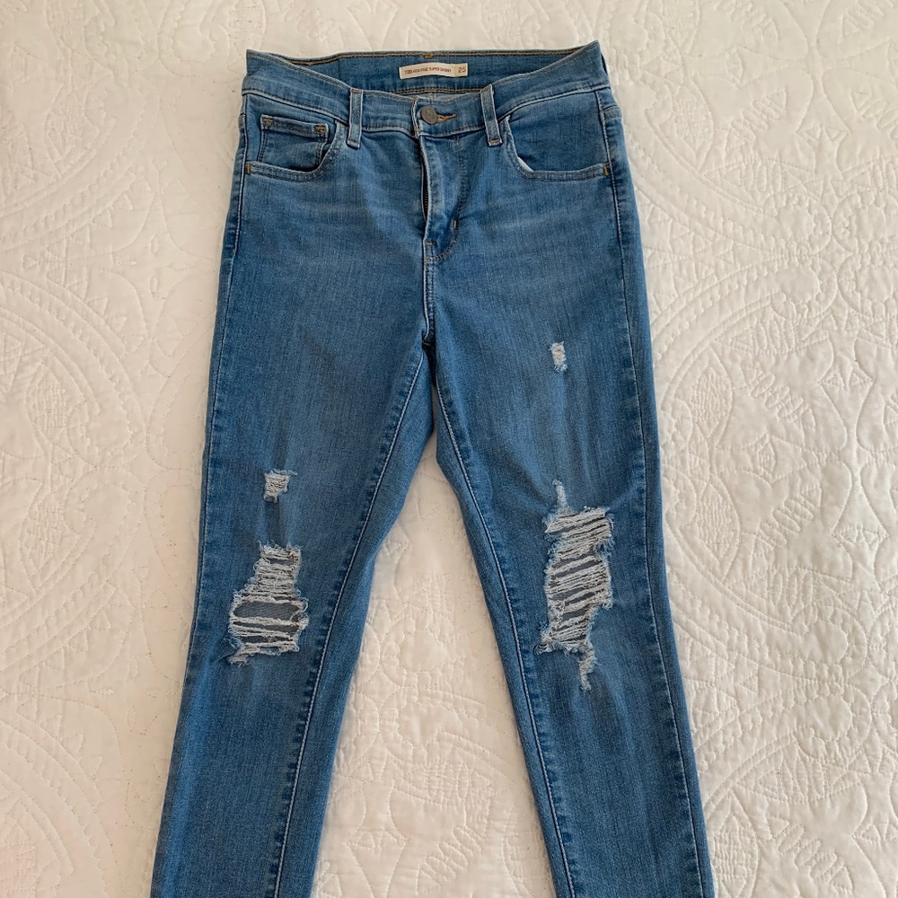 Levi's High Rise Super Skinny Jean